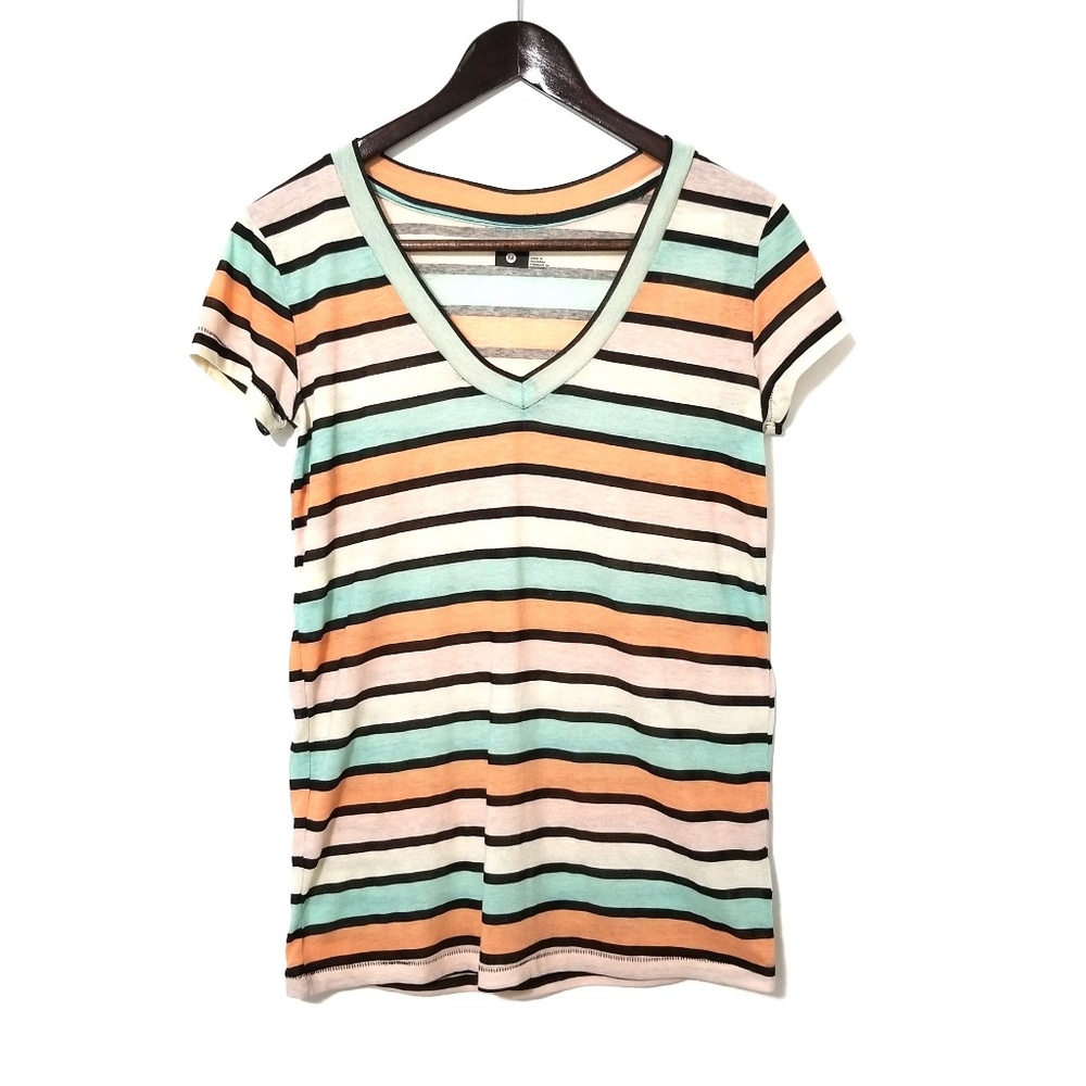 NWT Urban Outfitters BDG V Neck Striped Top